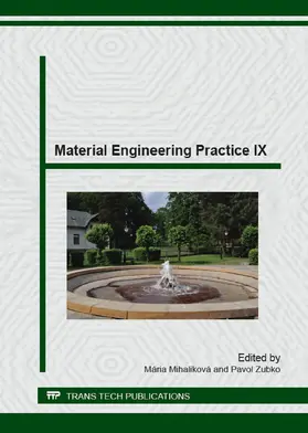 Mihaliková / Zubko |  Material Engineering Practice IX | eBook | Sack Fachmedien