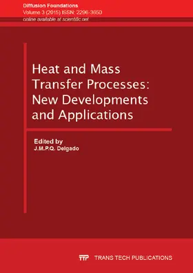 Delgado |  Heat and Mass Transfer Processes: New Developments and Applications | eBook | Sack Fachmedien