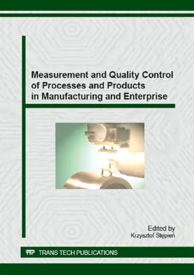 Stepien |  Measurement and Quality Control of Processes and Products in Manufacturing and Enterprise | eBook | Sack Fachmedien