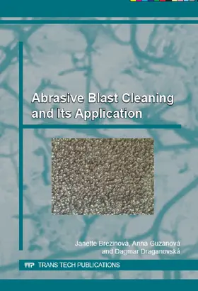 Brezinová / Guzanová / Draganovská |  Abrasive Blast Cleaning and Its Application | eBook | Sack Fachmedien