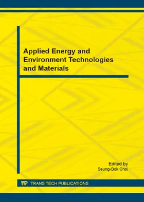 Choi |  Applied Energy and Environment Technologies and Materials | eBook | Sack Fachmedien