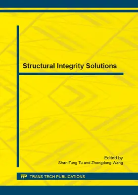 Tu / Wang |  Structural Integrity Solutions | eBook | Sack Fachmedien