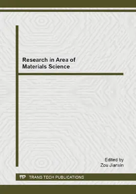 Zou |  Research in Area of Materials Science | eBook | Sack Fachmedien