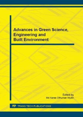 Mydin |  Advances in Green Science, Engineering and Built Environment | eBook | Sack Fachmedien