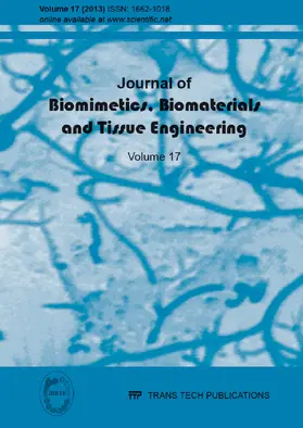 Nandyala |  Journal of Biomimetics, Biomaterials & Tissue Engineering Vol. 17 | eBook | Sack Fachmedien