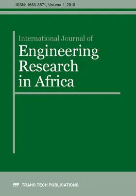 Ibhadode |  International Journal of Engineering Research in Africa Vol. 1 | eBook | Sack Fachmedien