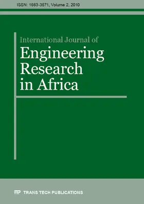 Ibhadode |  International Journal of Engineering Research in Africa Vol. 2 | eBook | Sack Fachmedien