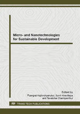 Kajitvitchyanukul / Kiravittaya / Charinpanitkul |  Micro- and Nanotechnologies for Sustainable Development | eBook | Sack Fachmedien