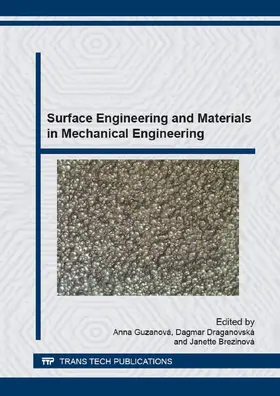 Guzanová / Draganovská / Brezinová |  Surface Engineering and Materials in Mechanical Engineering | eBook | Sack Fachmedien