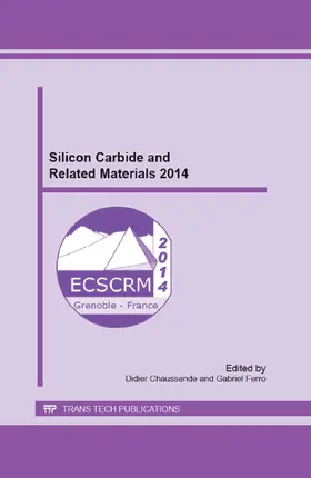 Chaussende / Ferro |  Silicon Carbide and Related Materials 2014 | eBook | Sack Fachmedien