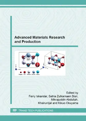 Iskandar / Bisri / Abdullah |  Advanced Materials Research and Production | eBook | Sack Fachmedien