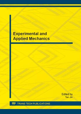 Jin | Experimental and Applied Mechanics | Buch | 978-3-03835-028-6 | sack.de