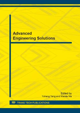 Yang / Ma |  Advanced Engineering Solutions | Buch |  Sack Fachmedien