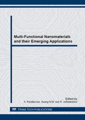 Pandikumar / Huang / Jothilakshmi | Multi-Functional Nanomaterials and their Emerging Applications | Buch | 978-3-03835-067-5 | sack.de