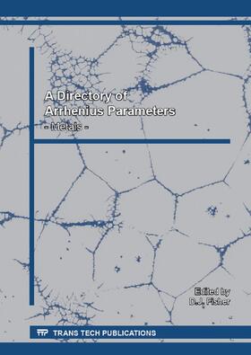Fisher |  A Directory of Arrhenius Parameters - Metals | Buch |  Sack Fachmedien
