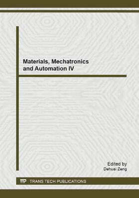 Zeng |  Materials, Mechatronics and Automation IV | Buch |  Sack Fachmedien