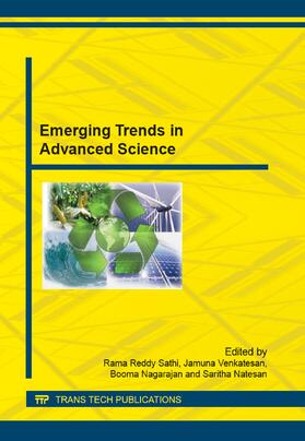 Rama Reddy / Jamuna / Booma |  Emerging Trends in Advanced Science | Buch |  Sack Fachmedien