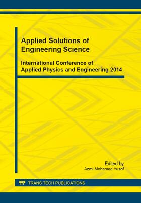 Yusof |  Applied Solutions of Engineering Science | Buch |  Sack Fachmedien
