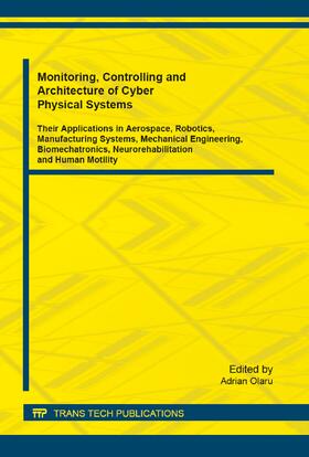 Olaru |  Monitoring, Controlling and Architecture of Cyber Physical Systems | Buch |  Sack Fachmedien