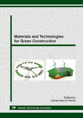 Kamal |  Materials and Technologies for Green Construction | Buch |  Sack Fachmedien