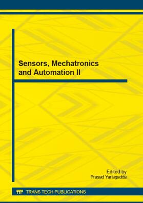 Yarlagadda |  Sensors, Mechatronics and Automation II | Buch |  Sack Fachmedien