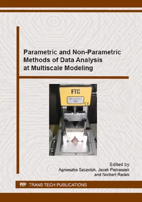 Szczotok / Pietraszek / Radek |  Parametric and Non-Parametric Methods of Data Analysis at Multiscale Modeling | Buch |  Sack Fachmedien