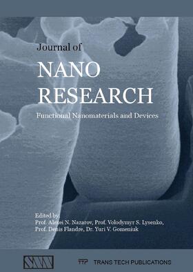 Nazarov / Lysenko / Flandre | Journal of Nano Research Vol. 39 | Buch | 978-3-03835-530-4 | sack.de