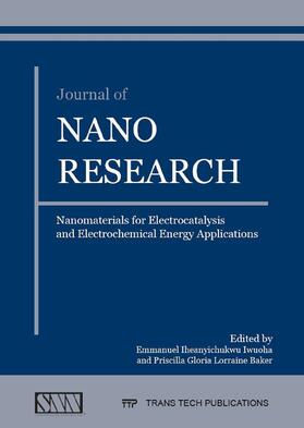 Iwuoha / Baker |  Journal of Nano Research Vol. 44 | Buch |  Sack Fachmedien