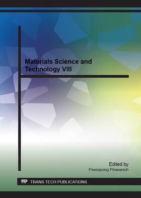Pinwanich |  Materials Science and Technology VIII | Buch |  Sack Fachmedien