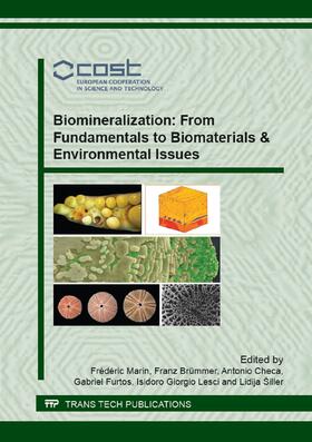 Marin / Brümmer / Checa |  Biomineralization: From Fundamentals to Biomaterials & Environmental Issues | Buch |  Sack Fachmedien