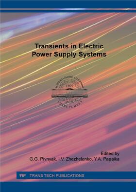 Pivnyak / Zhezhelenko / Papaika |  Transients in Electric Power Supply Systems | Buch |  Sack Fachmedien