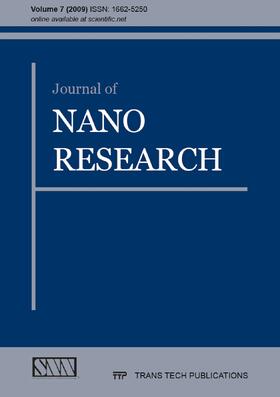 Belova / Murch / Öchsner | Journal of Nano Research Vol. 7 | Buch | 978-3-03835-827-5 | sack.de