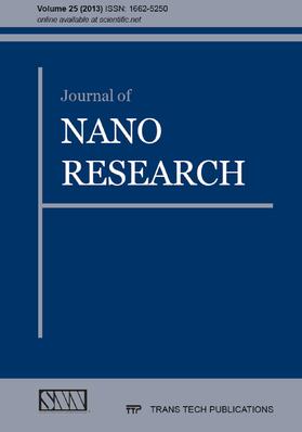 Tieu |  Journal of Nano Research Vol. 25 | Buch |  Sack Fachmedien