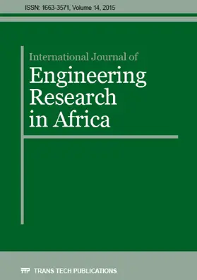  International Journal of Engineering Research in Africa Vol. 14 | Buch |  Sack Fachmedien