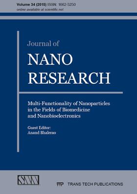 Bhalerao |  Journal of Nano Research Vol. 34 | Buch |  Sack Fachmedien