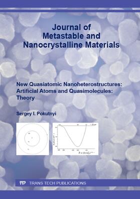 Pokutnyi |  Journal of Metastable and Nanocrystalline Materials Vol. 27 | Buch |  Sack Fachmedien