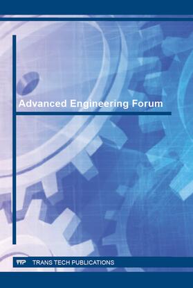  Advanced Engineering Forum Vol. 14 | Buch |  Sack Fachmedien