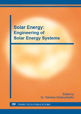 Kolisnychenko |  Solar Energy: Engineering of Solar Energy Systems | Buch |  Sack Fachmedien