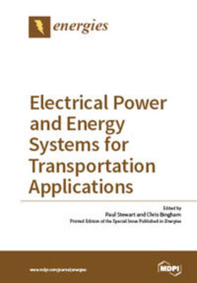  Electrical Power and Energy Systems for Transportation Applications | Buch |  Sack Fachmedien