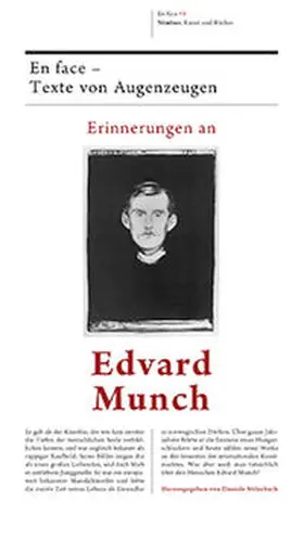 Munch / Stilzebach |  Erinnerungen an Edvard Munch | Buch |  Sack Fachmedien