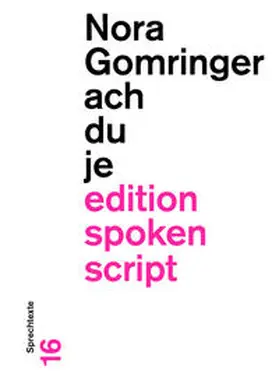 Gomringer |  achduje | eBook | Sack Fachmedien