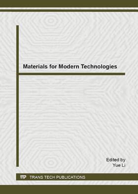 Li |  Materials for Modern Technologies | Sonstiges |  Sack Fachmedien