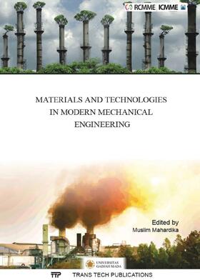 Mahardika |  Materials and Technologies in Modern Mechanical Engineering | Sonstiges |  Sack Fachmedien
