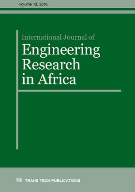  International Journal of Engineering Research in Africa Vol. 19 | Sonstiges |  Sack Fachmedien