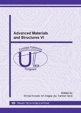 Nicoara / Utu / Opri? |  Advanced Materials and Structures VI | Sonstiges |  Sack Fachmedien