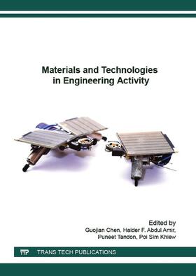 Chen / Abdul Amir / Tandon | Materials and Technologies in Engineering Activity | Sonstiges | 978-3-03859-537-3 | sack.de