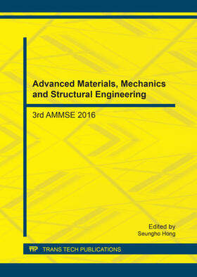 Hong | Advanced Materials, Mechanics and Structural Engineering | Sonstiges | 978-3-03859-563-2 | sack.de