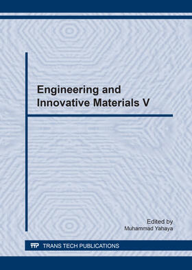 Yahaya |  Engineering and Innovative Materials V | Sonstiges |  Sack Fachmedien