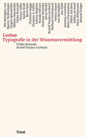 Gorbach / Borinski / Tiefenthaler |  Lesbar | Buch |  Sack Fachmedien