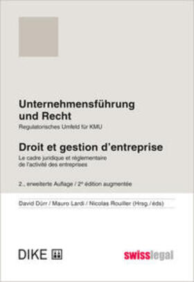 Dürr / Lardi / Rouiller |  Unternehmensführung und Recht / Droit et gestion d'entreprise | Buch |  Sack Fachmedien